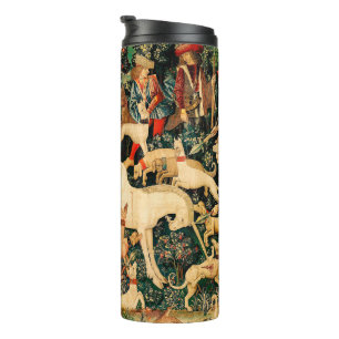 Unicorn Tapestries Medieval Classic Defends Hunt Thermal Tumbler