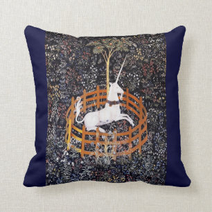 Unicorn Tapestry #7 Throw Pillow