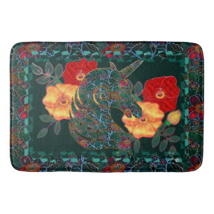 Unicorn Tapestry Bathroom Mat