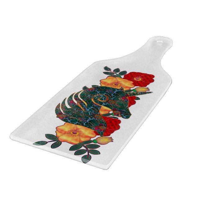 Unicorn Tapestry Cutting Board (Corner)
