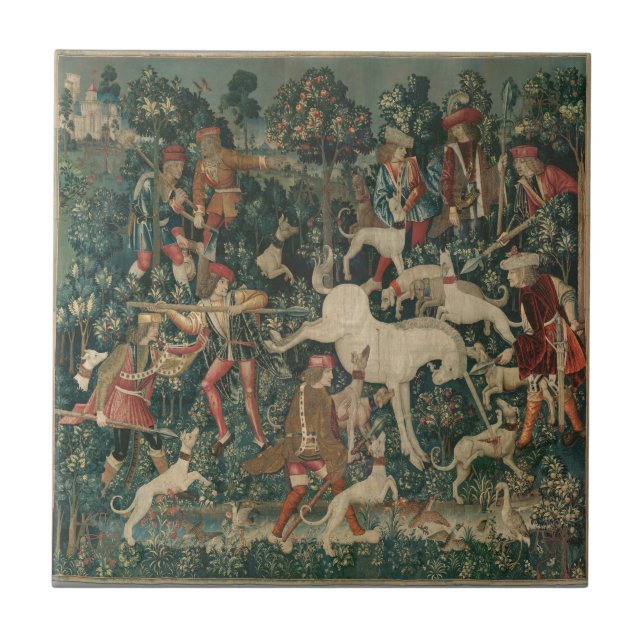 Unicorn Tapestry Tile (Front)