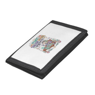 Unicorn Tarot Unicorn Reader Premium Kawaii Appare Trifold Wallet