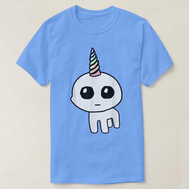 Unicorn TBH Creature Meme  T-Shirt (Design Front)