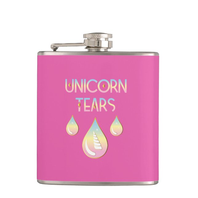 unicorn Tears Flask (Front)