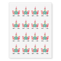 Unicorn Temporary Tattoo