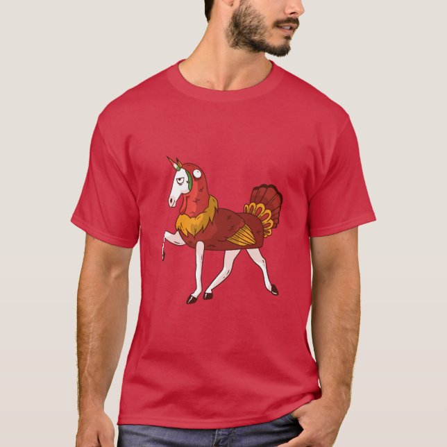 Unicorn Thanksgiving T-Shirt (Front)