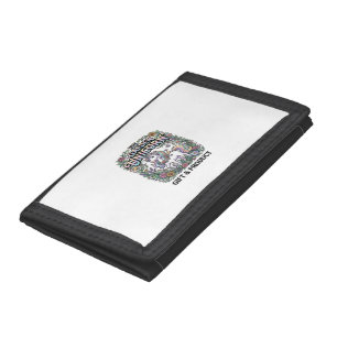 Unicorn The Garden Unicorn Commercial Vector Desig Trifold Wallet