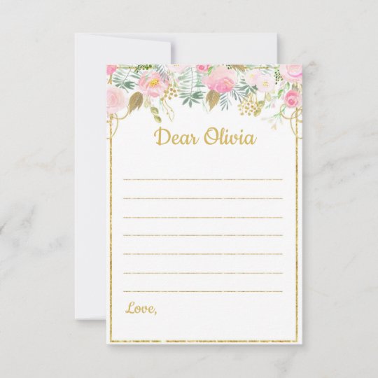 Unicorn Theme Time Capsule Note | Zazzle.com