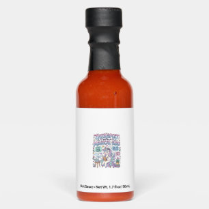 Unicorn Therapist with a Magical Side Gift Idea St Hot Sauces