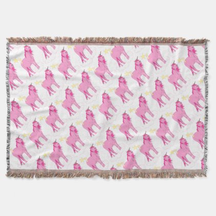 unicorn throw