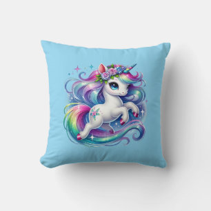 Unicorn Throw Pillow