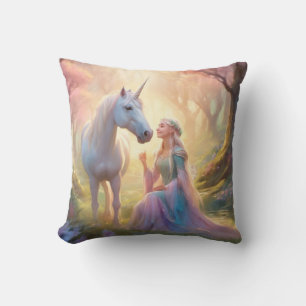 Unicorn Throw Pillow