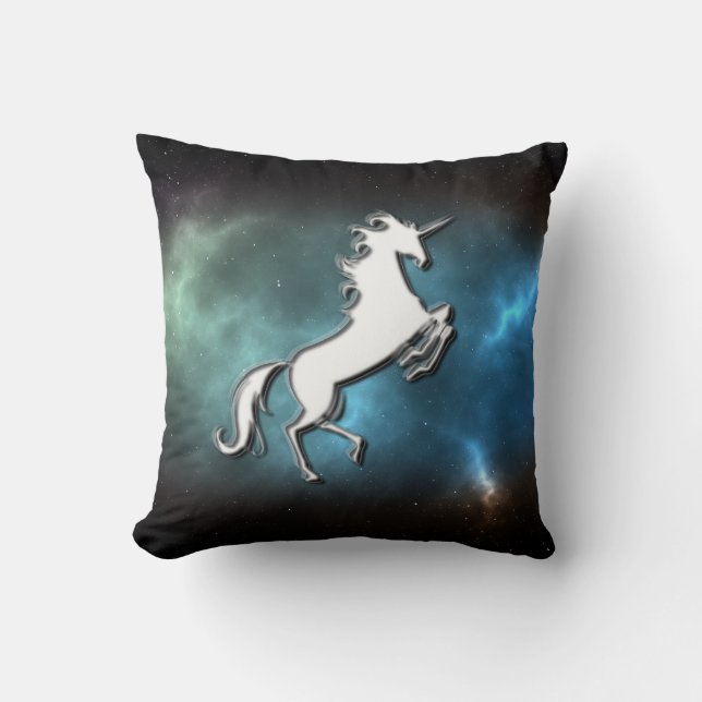 Unicorn Throw Pillow (Front)