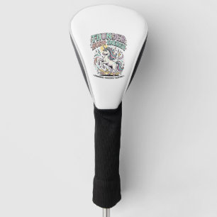 Unicorn Thunder Horn Energy Retro Style Product Gr Golf Head Cover