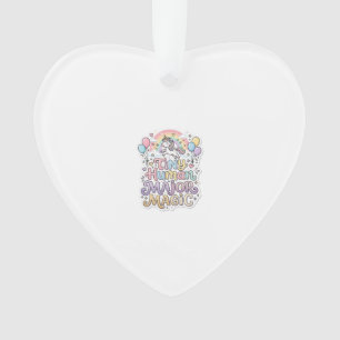 Unicorn Tiny Human Major Magic Premium Vector Vect Ornament