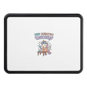 Unicorn Tiny Scientist Unicorn Trendy Product Grap Hitch Cover