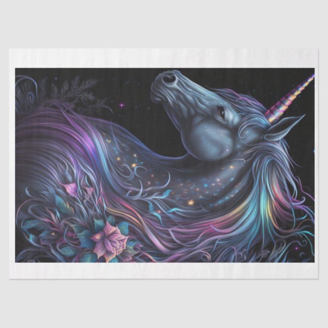 Unicorn Tissue Paper (Front)