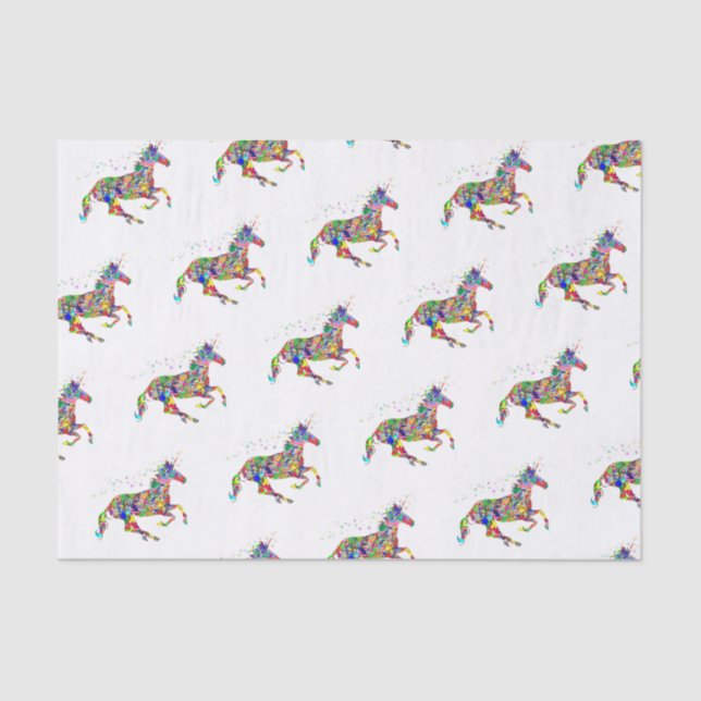 Unicorn Tissue Paper (Front)
