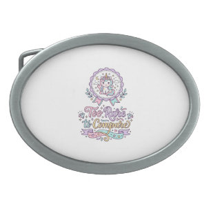 Unicorn Too Rare to Compare Cute Pastel T-Shirt De Belt Buckle