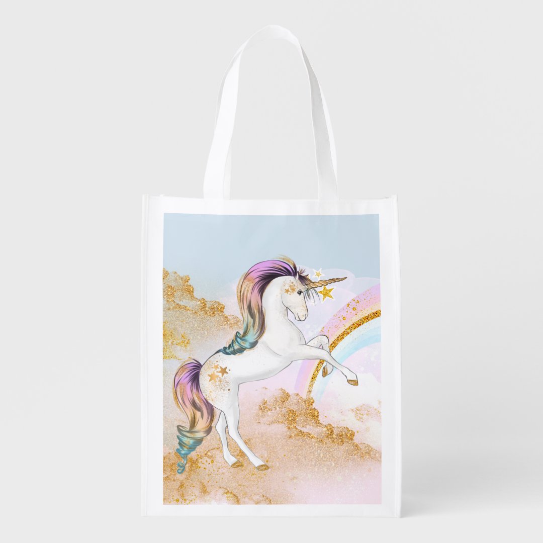 Unicorn Tote Bags Zazzle