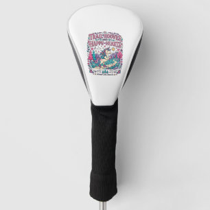 Unicorn Trail Hooves and Happy Hearts Colorful App Golf Head Cover