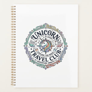 Unicorn Travel Club Original Zazzle Design_1 Planner