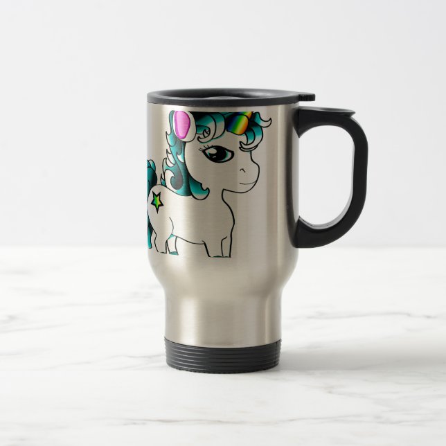Unicorn Travel Mug (Right)