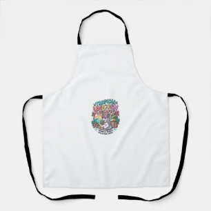 Unicorn Tropical Unicorn Escape POD Ready POD Artw Apron