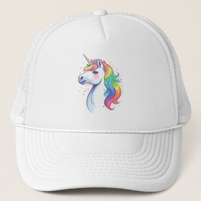 Unicorn Trucker Hat (Front)