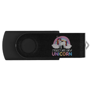 Unicorn Trust Me I'm Unicorn Flash Drive