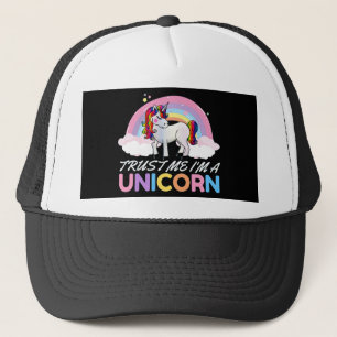 Unicorn Trust Me I'm Unicorn Trucker Hat