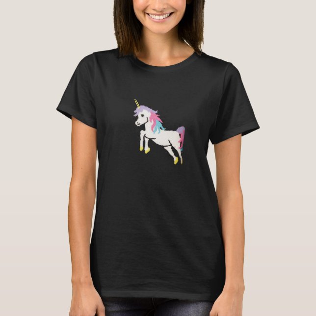 Unicorn Tshirt Sasha Obama (Front)