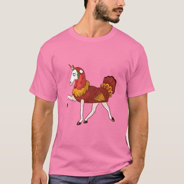 Unicorn Turkey Costume T-Shirt (Front)