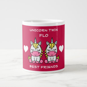 Unicorn Twin Sister  Giant Coffee Mug