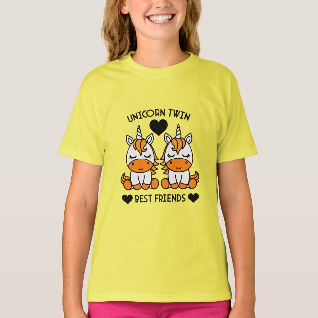 Unicorn Twin Sister  T-Shirt (Front)