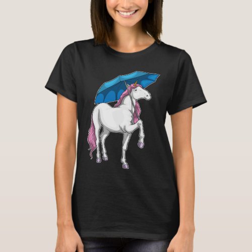 Unicorn Umbrella T_Shirt