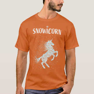 Unicorn Unicorn Skiing Apresski T-Shirt