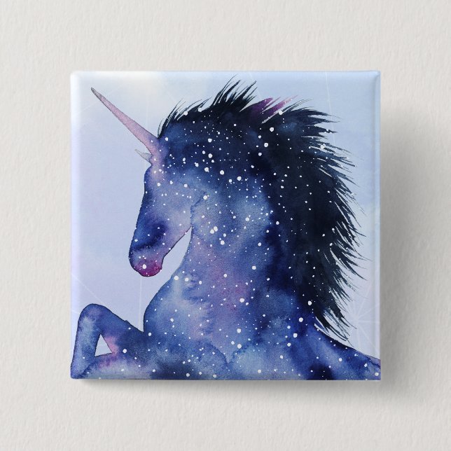 Unicorn Universe - Cosmic Button (Front)