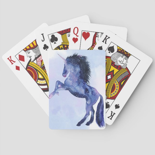 Unicorn Universe - Cosmic Poker Cards (Back)
