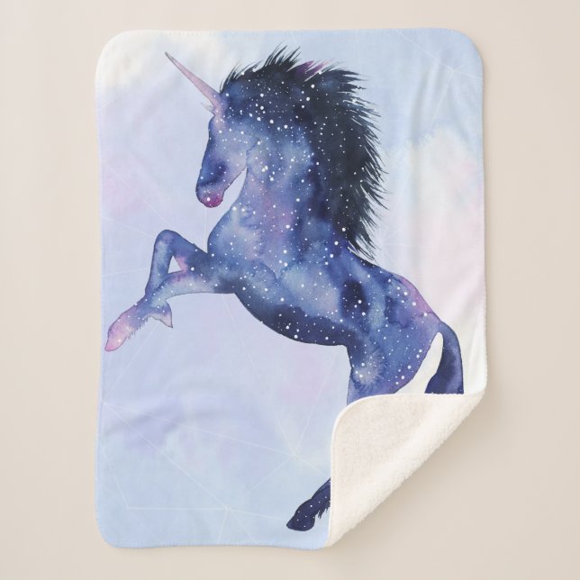 Unicorn Universe - Cosmic Sherpa Blanket (Front)