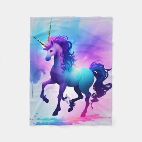 Unicorn Universe Fleece Blanket