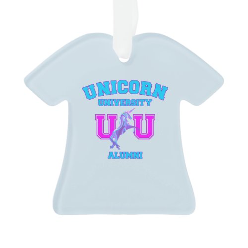Unicorn University Ornament