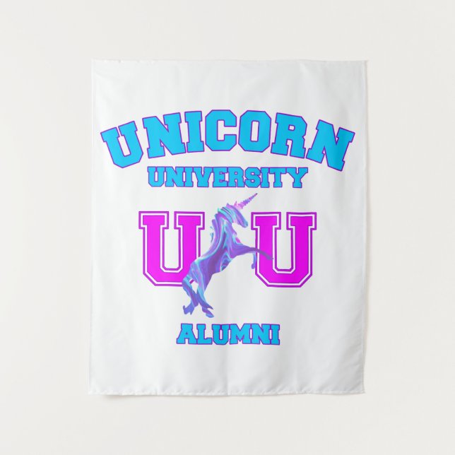 Unicorn University Tapestry (Front)