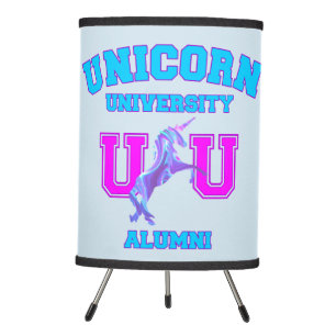 Unicorn University Tripod Lamp