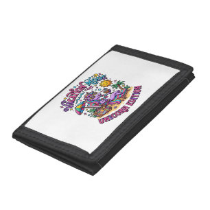 Unicorn Vacation Mode Unicorn Edition Commercial P Tri-fold Wallet