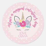 Unicorn Valentine's day Sticker