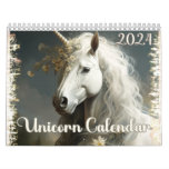 Unicorn Wall Calendar, Unicorn Calendar 2024