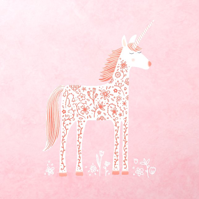 Unicorn Wall Decal (Insitu 3)