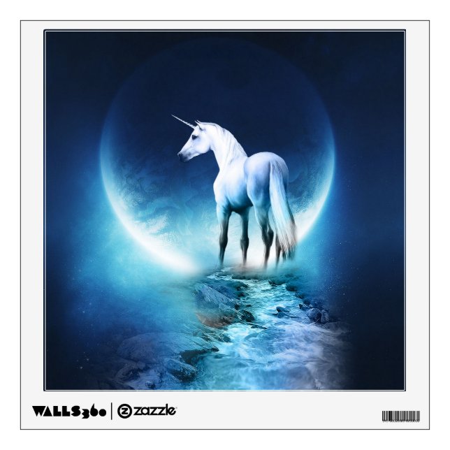 Unicorn Wall Sticker (Front)