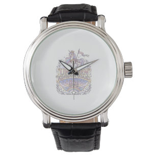 Unicorn Wanderlust Unicorn Gift Idea Vector Design Watch